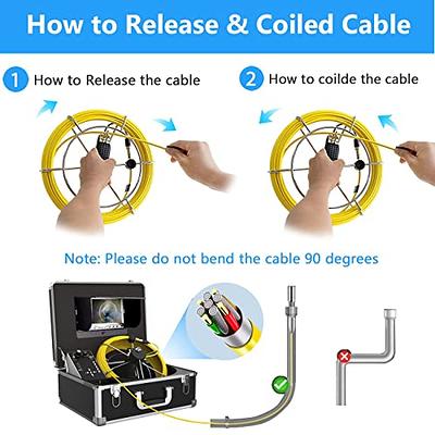 Endoscope Industriel, Caméra d'inspection de Serpent Endoscope 20M