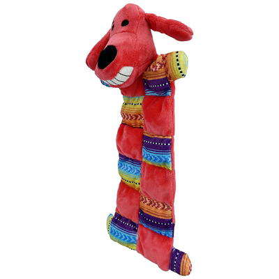 ZippyPaws Snooziez with Shhhqueaker Dog Toys Alligator