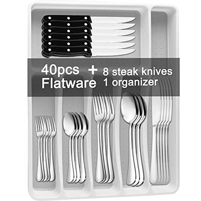 Farberware 4pc Laguiole Steak Knife Set White/silver : Target