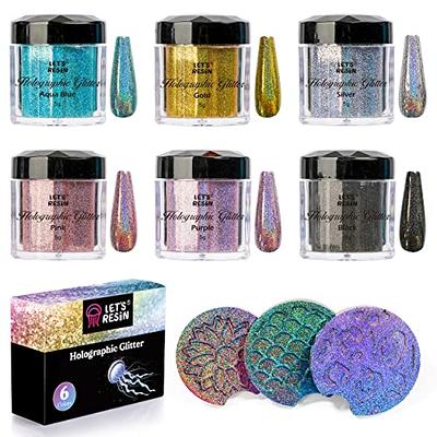 LET'S RESIN 36 Colors Mica Powder,mica Pigment Powder for Epoxy  Resin,natural Resin Dye for Soap,candle Making,nail Polish,slime,bath Bomb  