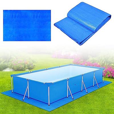 14.6x8.3Ft Rectangular Pool Ground Cloth mat Waterproof PE 175 x 100 inch  Above Ground Swimming Pool Floor mat Tarpaulin Sun-Proof Tarp for Painting,  Camping Tarp - Yahoo Shopping