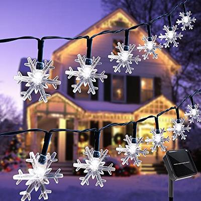 LYHOPE Christmas Lights, 98.4ft 300 LED Christmas Fairy Lights, Clear White  & Multi Color Changing String Lights, with Remote 11 Modes 30V Xmas Tree