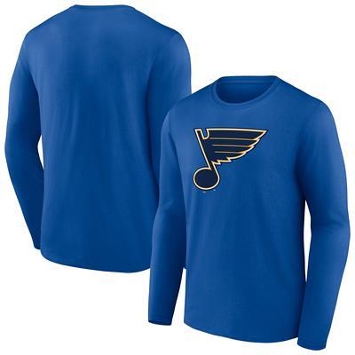 St. Louis Blues Antigua Women's Maverick Henley Long Sleeve T-Shirt - Navy