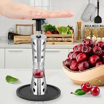 1pc Red Dates Pit Remover Cherry & Jujube Pitter Fruit Slicer