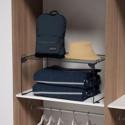 Expandable Closet Shelf Adjustable Shelf dividers Closet Organizers and Storage  Shelves for Cabinet Shelves Under Sink Organizer Rack School Locker Shelf