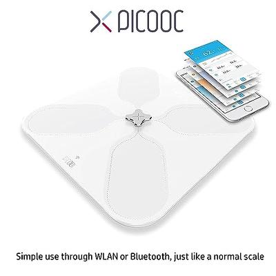 PICOOC Smart WiFi Body Fat Scale, 25 Body Composition Analyzer