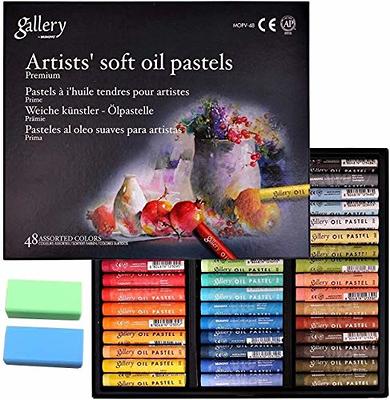 48 Brilliant Colours! Mungyo Artists Large Soft Oil Pastels Sticks