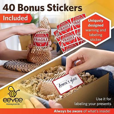 Honeycomb Wrapping Paper For Moving and Shipping 12” x 144' Honeycomb  Packing Supplies for Moving Paper Roll Biodegradable Alternative to Foam  and Bubble Cushioning Wrap - Yahoo Shopping
