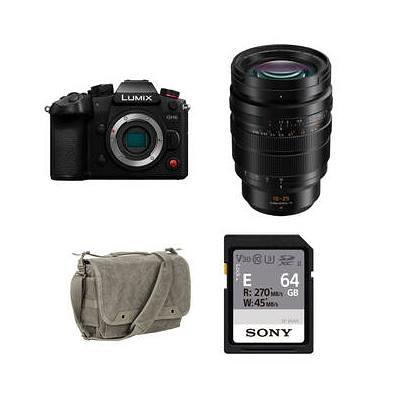 Panasonic Lumix S5 Mirrorless Camera with 24-70mm Lens and Accessories Kit