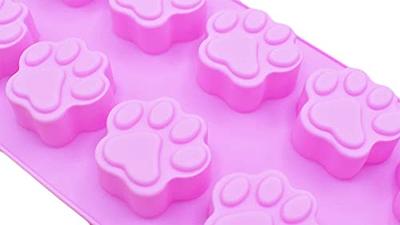  Dog Treat Mold silicone Dog Bone Mold Dog Paw Silicone Molds 3  pieces Paw Print Mold 2 Pieces Cute Dog Bone Candy Mold Dog Treat Chocolate  Mold for Homemade Dog Treats,Soap,Candy. 