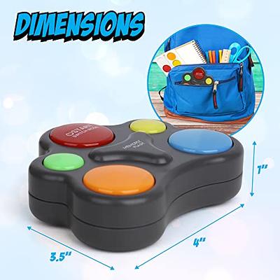 Quick Push Game Console,4 Modes Games,A Toy Game Machine That Exercises  Reaction Ability and Improves Concentration,Gift Idea for Kids & Teens Boys  & Girls Ages 3-12 Years Old & Up 