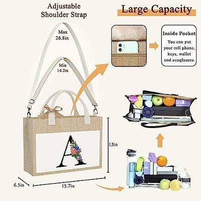Large Capacity Letter Printed Tote Bag Travel Bag Luggage Bag For