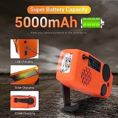 EMERGENCY HAND CRANK RADIO FLASHLIGHT USB CHARGER