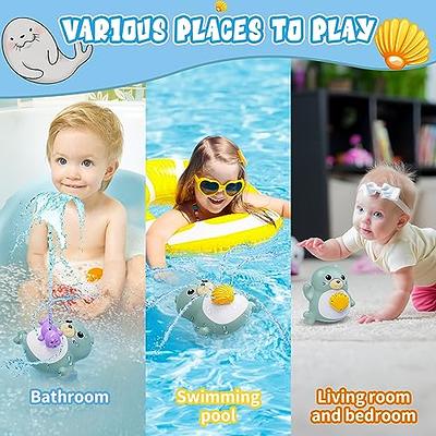 48 PCS Bath Toys, Bath Toys for Toddlers 1-3 Boy Girl Baby Gift, Water  Bathtub Bath Toys for Toddlers 3-4, Toddlers Bath Toys for Kids Age 4-8