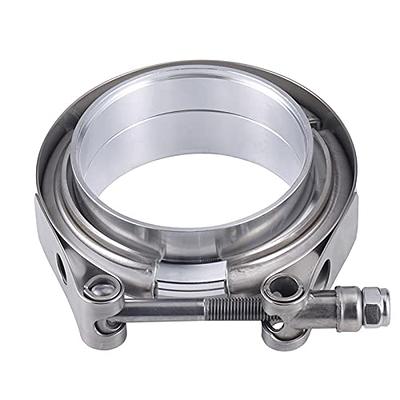 SYKRSS 3.0 Inch V Band Clamp with Flange Male Female Universal 304