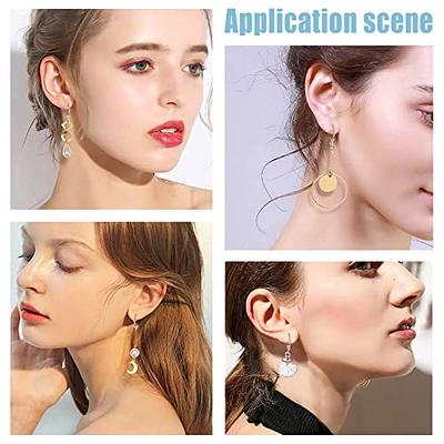 Wholesale SUNNYCLUE 1 Box 24Pcs 4 Colors Clear Earring Backs