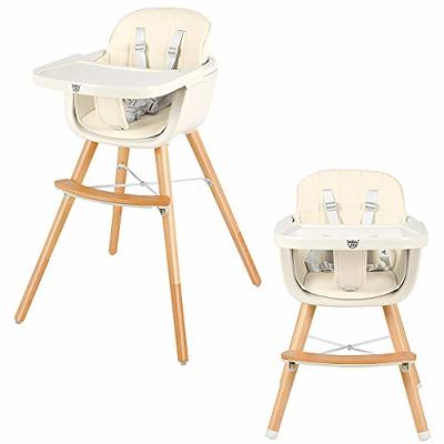 Pamo Babe Baby High Chair Foldable Highchair with Adjustable