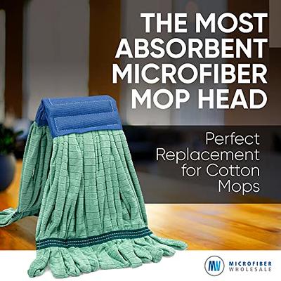 Mops for Floor Cleaning Wet Spray Mop with 14 oz Refillable Bottle and 2  Washable Microfiber Pads Home or Commercial Use Dry Wet Flat Mop for  Hardwood