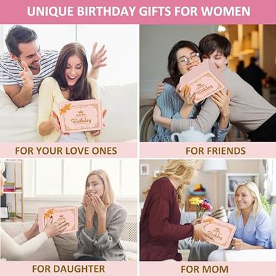 Amazon.com: 50th Birthday Gifts for Women, Happy 50 Year Old Best Friend  Birthday Decorations Women, Tuning 50 Birthday Present for Female Mom  Sister Wife Grandma Coworker, Funny Wine Tumbler Gift Box Sets