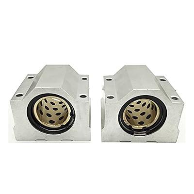 Mssoomm 2Pcs Linear Motion Rod Shaft Slide Guide D 10mm x L 23.62