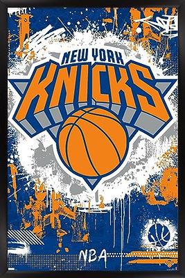NBA New York Knicks -Team 21 Wall Poster, 14.725 x 22.375, Framed