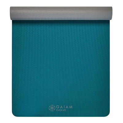 GAIAM, Other, New Evolve By Gaiam Purple Pink Reversible Yoga Mat 5mm  Extra Thick Carry Strap