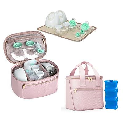 Fasrom Wearable Breast Pump Case Bundle with Breast Milk Cooler Travel with  Ice Pack Fits 6 Tall Baby Bottle Up to 9 Ounce - Yahoo Shopping