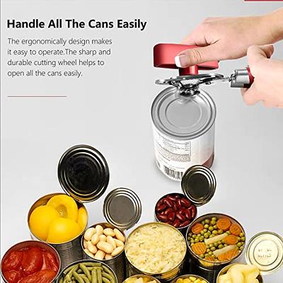 Can Opener,Professional 3-In-1 Multifunctional Manual Can Openers Bottle  Opener,Kitchen Durable Stainless Steel Heavy Duty Can Opener Manual Can  Opener Smooth Edge for Kitchen Seniors Friendly - Yahoo Shopping