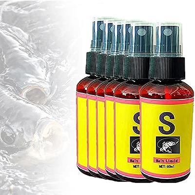 60ML Natural Bait Scent Fish Attractants For Baits Fishing Ne w