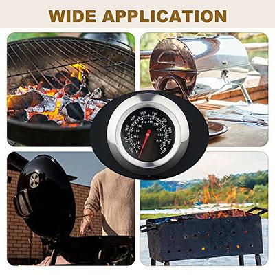  3 1/8 inch Charcoal Grill Temperature Gauge, Accurate BBQ  Grill Smoker Thermometer Gauge Replacement for Oklahoma Joe's Smokers, and  Smoker Wood Charcoal Pit, Large Face Grill Temp Thermometer : Patio