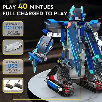 EDUCIRO Robot Building Toys for Boys, 8 9 10 11 12 Year Old Boys Girls  Easter Gifts Ideas, STEM Projects for Kids Age 8-12, Remote & APP  Controlled