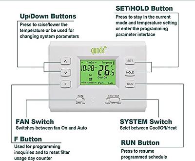 Buy Thermostat For Central Heat And Air