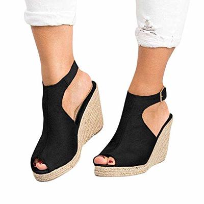 Charter Club Women's Black Gippi Wedge Sandals – COUTUREPOINT