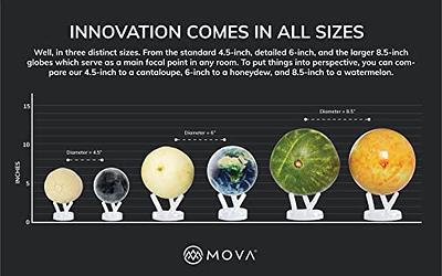 Mova MOVA Earth with Clouds Globe 6