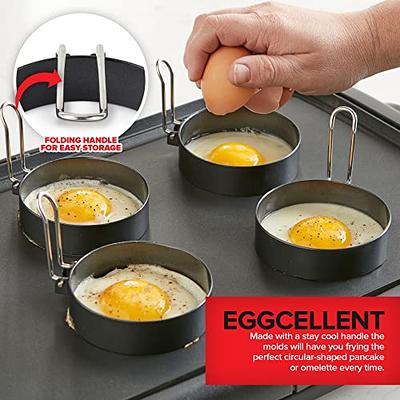 Pancake Frying Pan, Cast Iron Omelette Egg Griddles Grill Pan