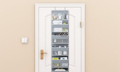 COVAODQ 5-Tier Pantry Door Organization and Storage Over the Door Pantry  Organizer Metal Hanging Kitchen Spice Rack Can Organizer White - Yahoo  Shopping