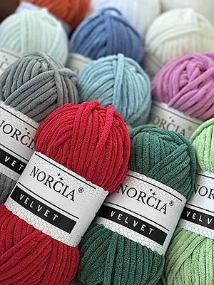 100g Skein Chunky Chenille Yarn Crochet Soft Baby Velvet Knitting Wool DIY  hot