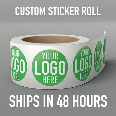 Packaging Stickers - Roll Labels Customized Custom Decal Personalized  Business Logo For Bakery - Yahoo Shopping