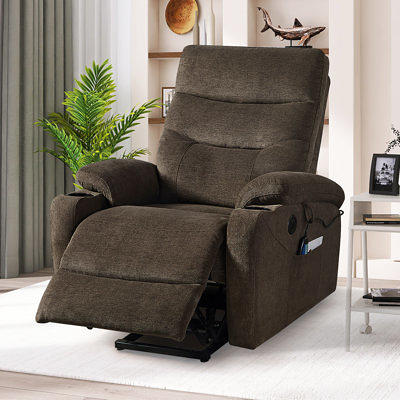 Upholstered Heated Massage Chair