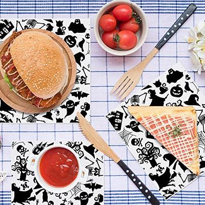 50pcs Food Wrapping Paper, Tray Liner, Burger Paper Wrap, Sandwich