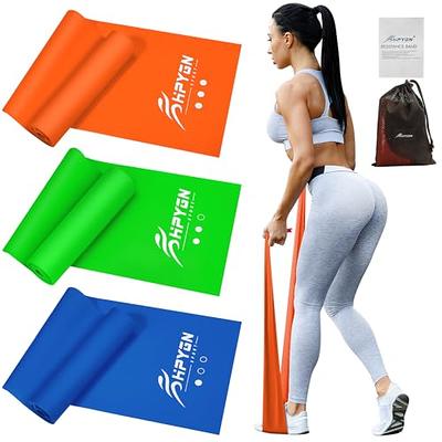 Resistance Bands, Exercise Bands, Physical Therapy Bands for Strength  Training, Yoga, Pilates, Stretching, Stretch Elastic Band with Different