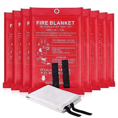 Mondoshop Fire Blankets Emergency for Kitchen Home - Emergency Fire  Retardant Blanket for Home Fireproof Blanket for Camping, Grill, Car,  Office, Warehouse, School, Picnic, Fireplace - Yahoo Shopping