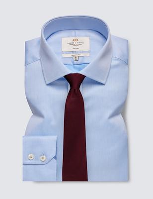 Hawes & Curtis Non-Iron Tailored Short Sleeve Shirt