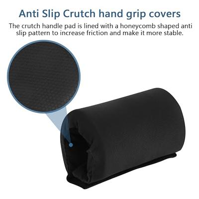 Crutch Pads and Crutch Hand Grip Covers Non Slip Universal Underarm Padding  Washable Soft Foam Crutch Pad Covers for Adults, Kids 4PCS (Black) - Yahoo  Shopping