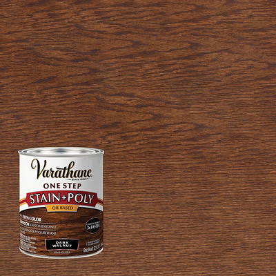 Minwax PolyShades Semi-Transparent Gloss Antique Walnut Stain/Polyurethane  Finish 0.5 pt - Ace Hardware