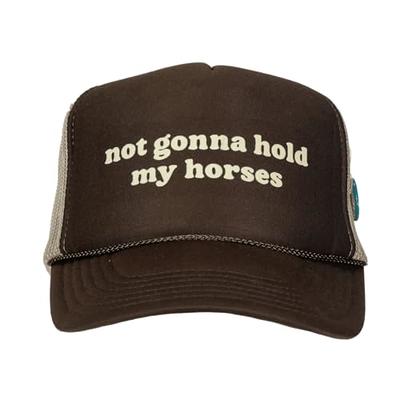 Going Nowhere Fast Trucker Hat - Trendy Vintage Cowgirl Cowboy Y2K