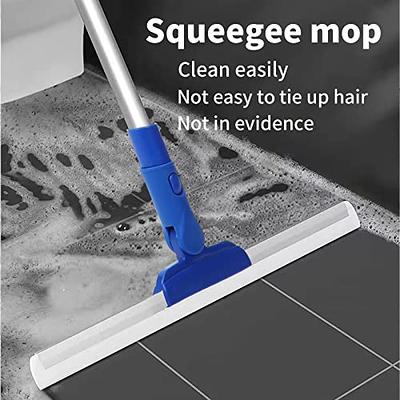 Window Squeegee, Squeegee for Shower Glass Door, Mirror Cleaner Tool, Detachable and Rotatable Glass Cleaner Squeegee, Apply to tiles, Shower Doors