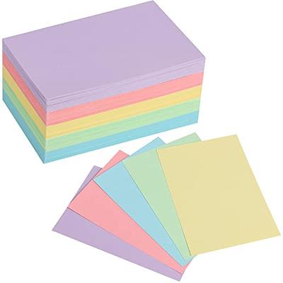 Blank index cards, recipe cards, note cards 4x6 3x5 3 1/2 x 5 no