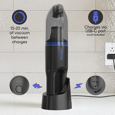 Clearance Mini Vacuum Cleaner Cordless Car Vacuum with 9000Pa Max Suction  Lightweight Portable Rechargeable Handheld Vacuum Cleaners Cordless  Airspeed