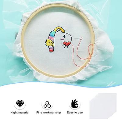Water Soluble Stabilizer for Embroidery Topping Film 20 yd Roll, Clear Embroidery  Stabilizers for Machine Embroidery Stabilizer and Hand Sewing 